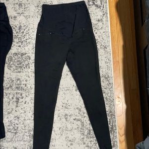 3 pairs of Black maternity pants